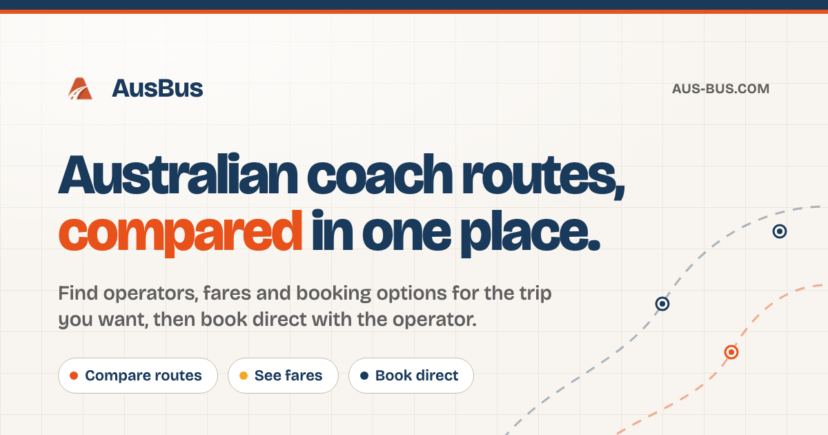 AusBus: Compare Australia’s Coach & Bus Fares